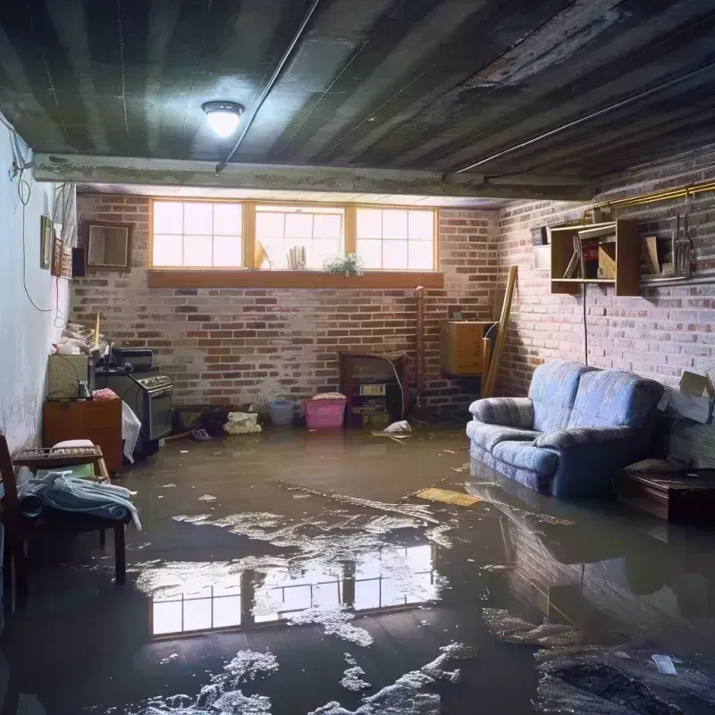 Flooded Basement Cleanup in Nemaha County, KS